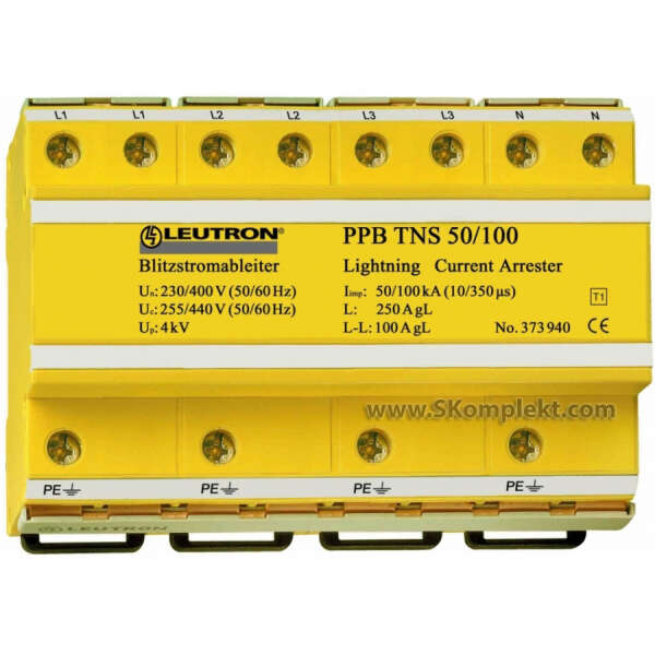 LEUTRON SK-E-015 Ограничитель перенапряжений (УЗИП) PP B TNS 440V /FM