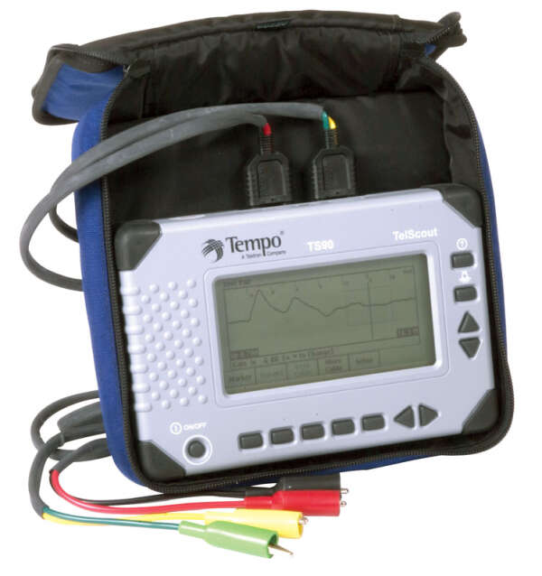 Tempo TS-90 - рефлектометр для тестирования телефонных линий