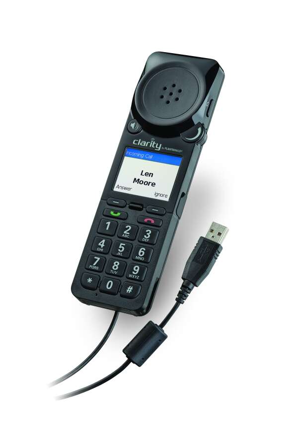 Plantronics Clarity P340M - телефонная USB-трубка для MS Lync