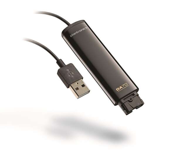 Plantronics DA70 - USB-адаптер для подключения профессиональной гарнитуры к ПК