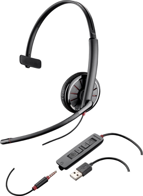 Plantronics BlackWire C315.1-M - гарнитура USB/jack 3.5 MS Lync