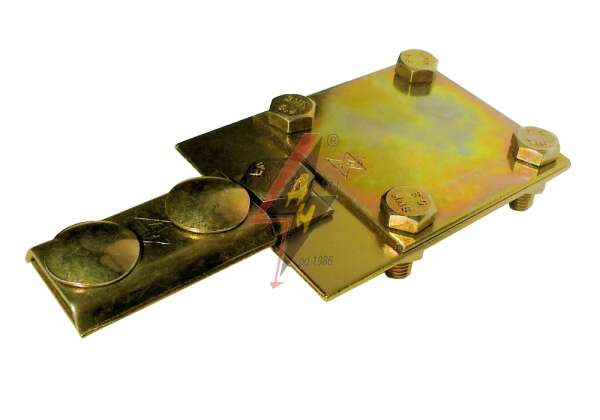AH Hardt AH-03031 - Контрольное (пробное) соединение, 4xM8x20, B do 40 mm, проволока Ø 5-8 mm, серия Gold