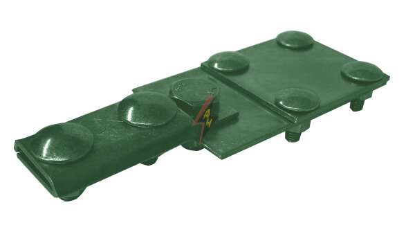 AH Hardt AH-0302P - Контрольное (пробное) соединение, 4xM6x16, B do 30 mm, проволока Ø 5-8 mm, серия Platinium