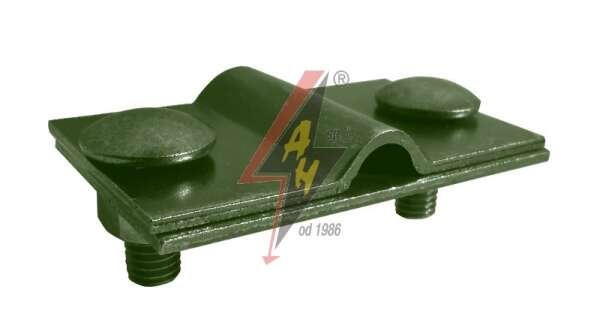 AH Hardt AH-0306P - Контрольное (пробное) соединение, 2xM8x20, две пластины, B do 40 mm, проволока Ø 5-12 mm, серия Platinium