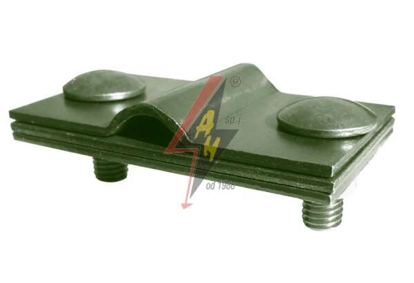AH Hardt AH-0307P - Контрольное (пробное) соединение, 2xM8x20, три пластины, B do 40 mm, проволока Ø 5-12 mm, серия Platinium