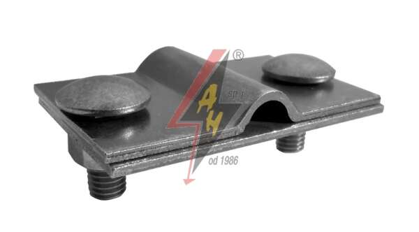 AH Hardt AH-03063 - Контрольное (пробное) соединение, 2xM8x20, две пластины, B do 40 mm, проволока Ø 5-12 mm, сталь нерж.