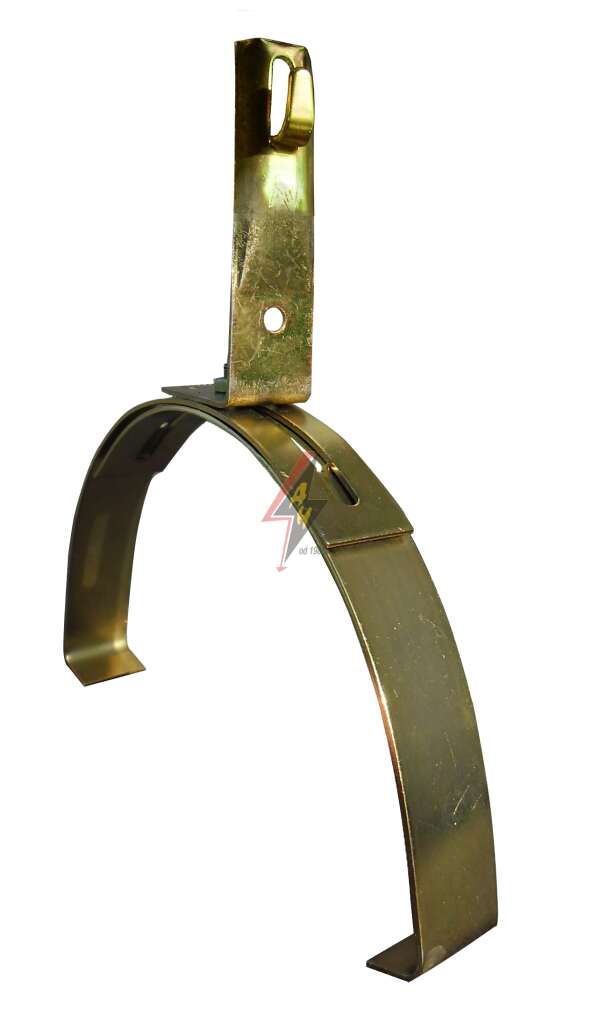 AH Hardt AH-04321 - Коньковый держатель, H=8 cm, проволока Ø 5-8 mm, шир. 26-32 cm, выс. 10-16 cm, серия Gold