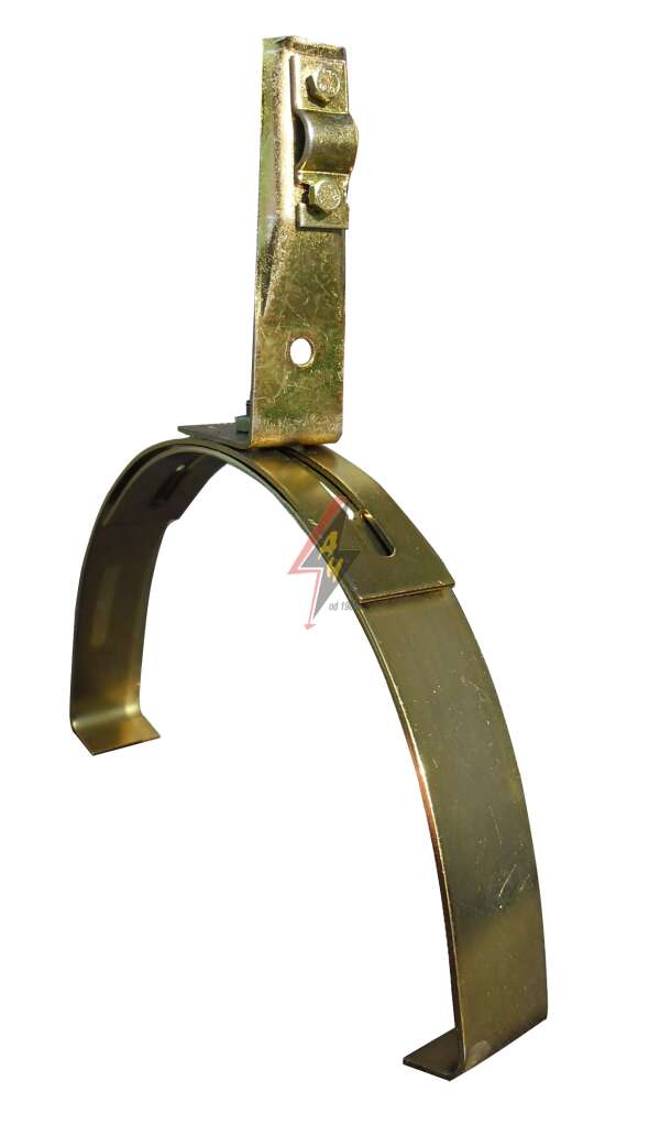 AH Hardt AH-04331 - Коньковый держатель, H=8 cm, проволока Ø 5-10 mm, шир. 26-32 cm, выс. 10-16 cm, серия Gold