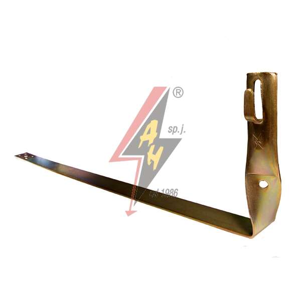AH Hardt AH-09171 - Держатель для черепицы, L=43 cm, H=10 cm, проволока Ø 5-8 mm, серия Gold