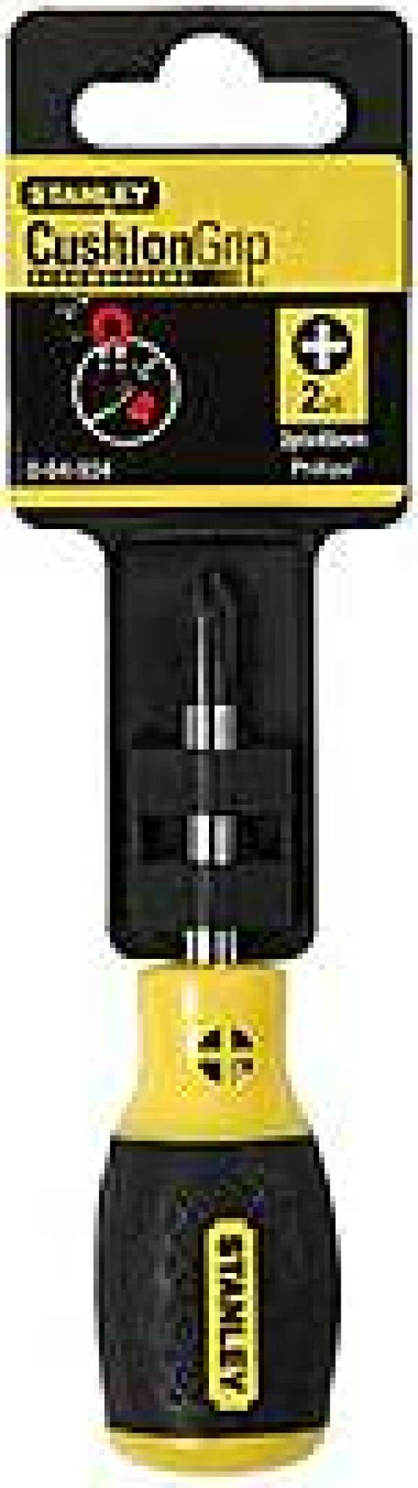 Stanley 0-64-934 ОТВЕРТКА "CUSHION GRIP" ПОД ШЛИЦ PH2 Х 45ММ