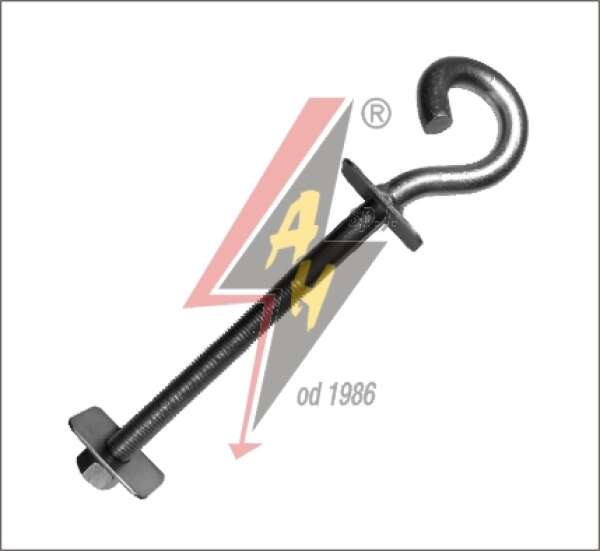 AH Hardt AH-31041 - Сетевое приспособление держатель крючок,, M16x350 mm