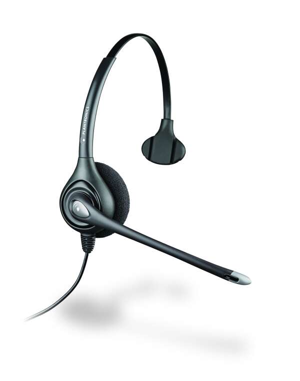 Plantronics SupraPlus Wideband NC - профессиональная телефонная гарнитура для IP-телефонов Snom