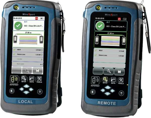 Softing WireXpert 500 - кабельный тестер для сертификации витой пары категории 5е, 6 и 6A (500 MHz)