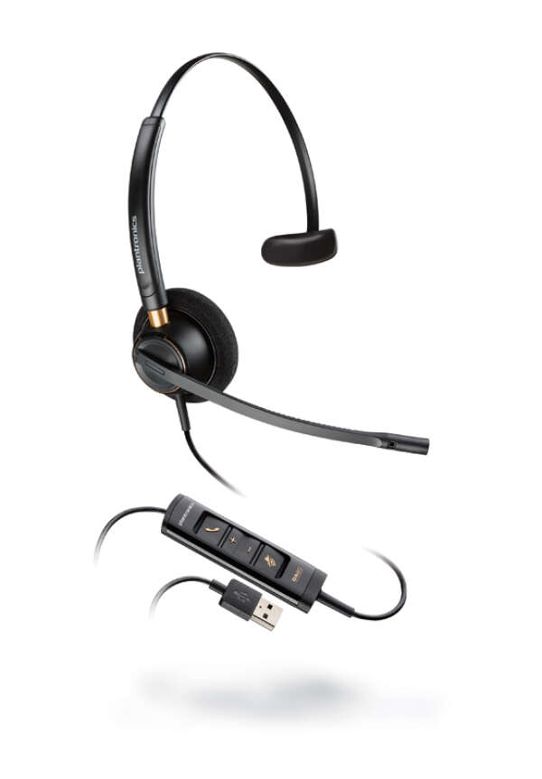 Plantronics EncorePro HW515 USB NC - профессиональная USB-гарнитура для работы с ПК