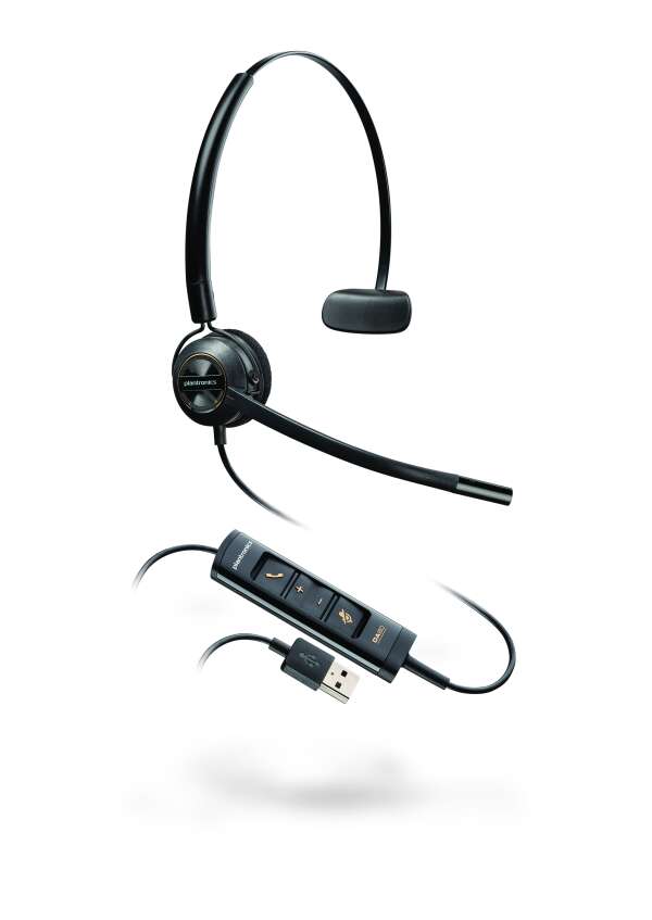 Plantronics EncorePro HW545 USB NC - профессиональная USB-гарнитура для работы с ПК