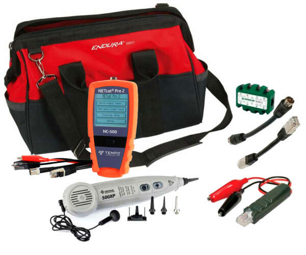 Greenlee NC500-KIT - комплект кабельного тестера NetCat Pro v2 и индуктивного щупа 500XP