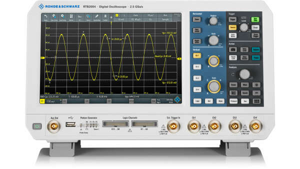 Rohde&Schwarz RTB2K-104 - осциллограф RTB2004, 4 канала, 100 МГц (код модели: 1333.1005P14)