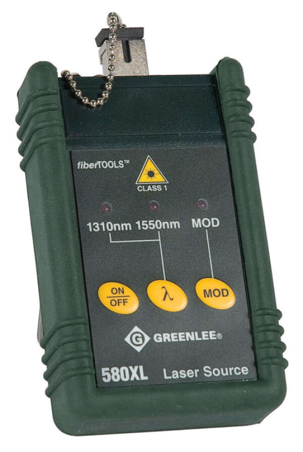 Greenlee 580XL-SC - источник излучения (1310/1550 нм) c фиксированным SC адаптером