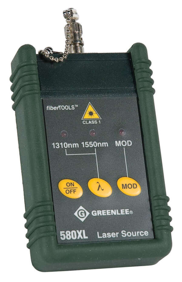 Greenlee 580XL-ST - источник излучения (1310/1550нм) c фиксированным ST адаптером
