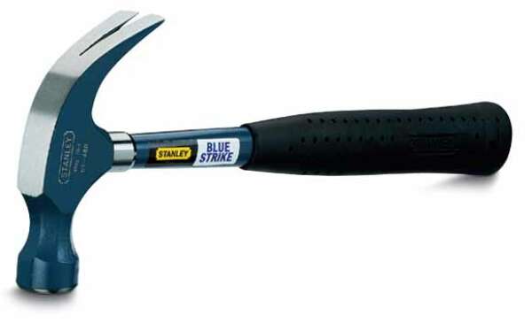 Stanley 1-51-488 - Молоток BLUE STRIKE с загнутым гвоздодером, 450 гр