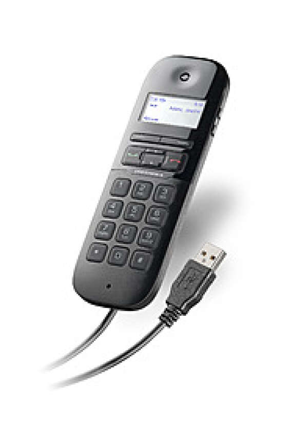 Plantronics Calisto P240M - USB трубка, оптимизирована для Microsoft Lync в комплекте с подставкой