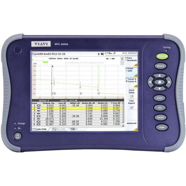 VIAVI MTS-6000AV2S - базовая платформа с сенсорным экраном