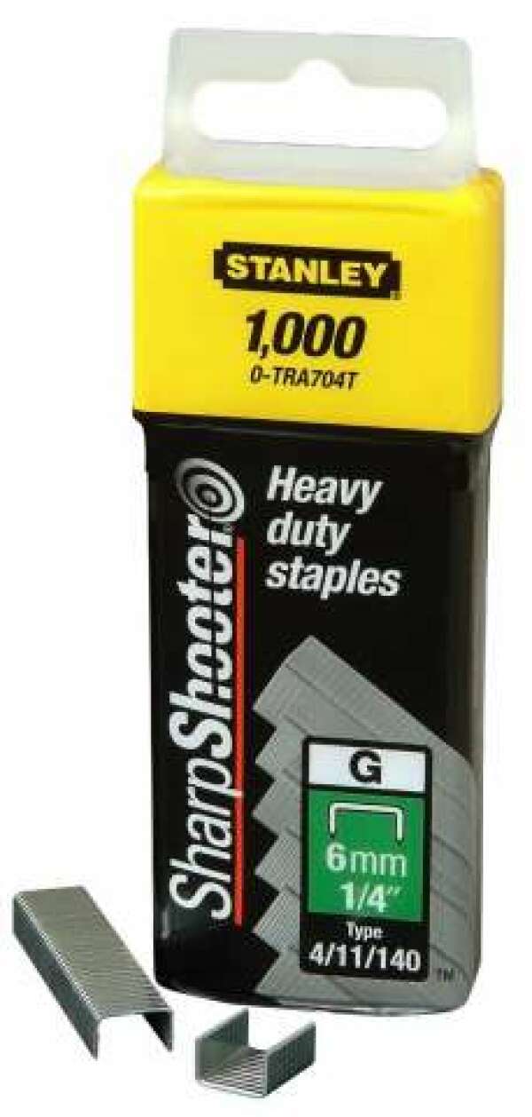 Stanley -TRA706T - Скоба, тип G, 10 мм (1000 шт.)