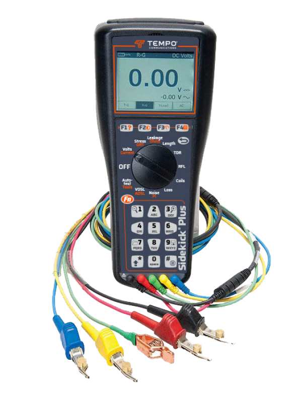 Tempo SIDEKICK PLUS CE 1155-5005 - кабельный анализатор (Impulse Noise, Step OTDR)