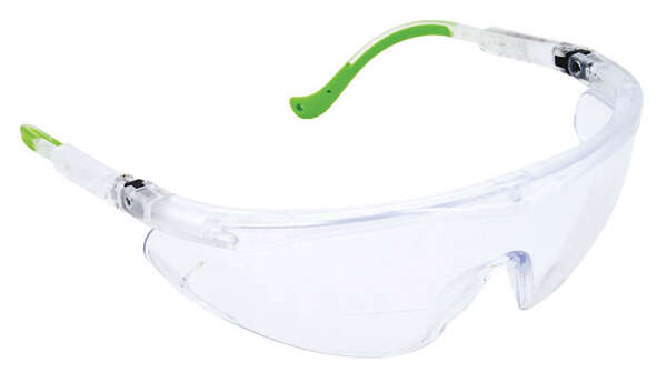Greenlee 01762-02C-150 - открытые защитные очки с диоптриями и прозрачными линзами