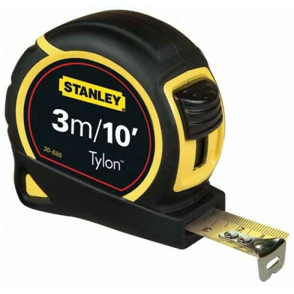 Stanley 0-30-686 - РУЛЕТКА ИЗМЕРИТЕЛЬНАЯ TYLON 3М/10' Х 13ММ